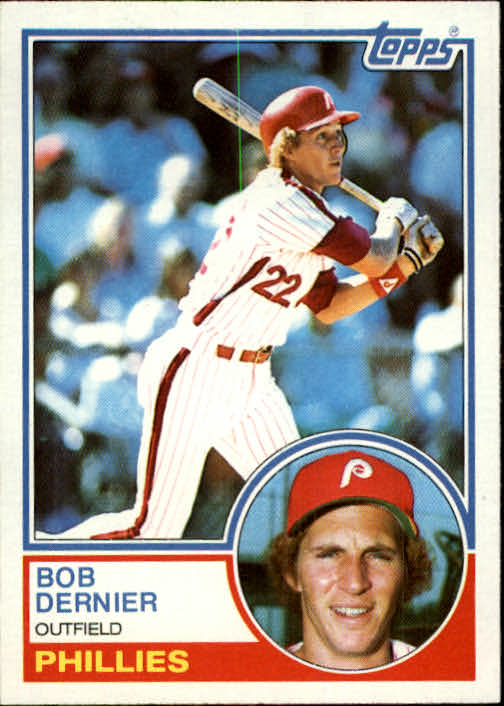 1983 Topps #43 Bob Dernier
