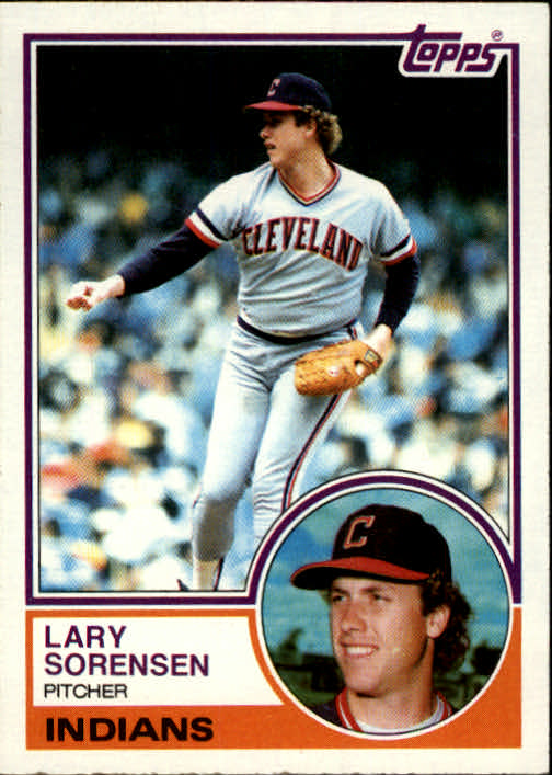 1983 Topps #48 Lary Sorensen