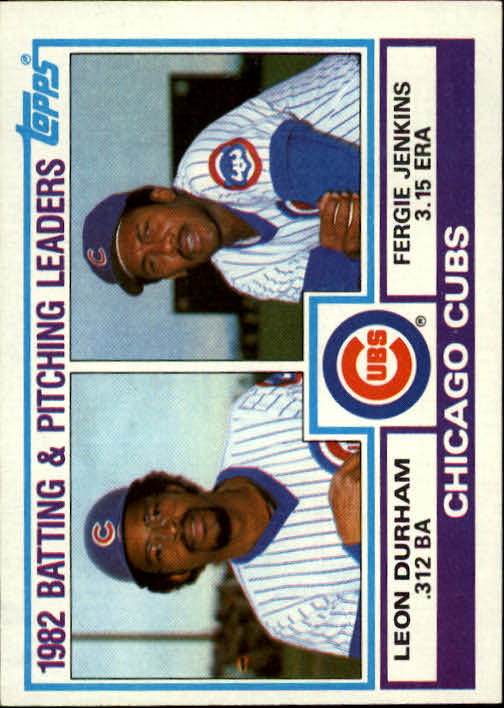 1983 Topps #51 Cubs TL/F.Jenkins
