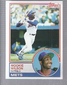 1983 Topps #55 Mookie Wilson