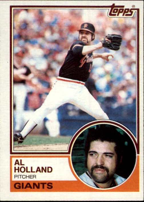 1983 Topps #58 Al Holland