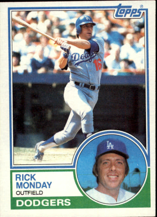 1983 Topps #63 Rick Monday