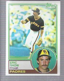 1983 Topps #68 Eric Show RC