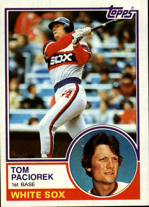 1983 Topps #72 Tom Paciorek