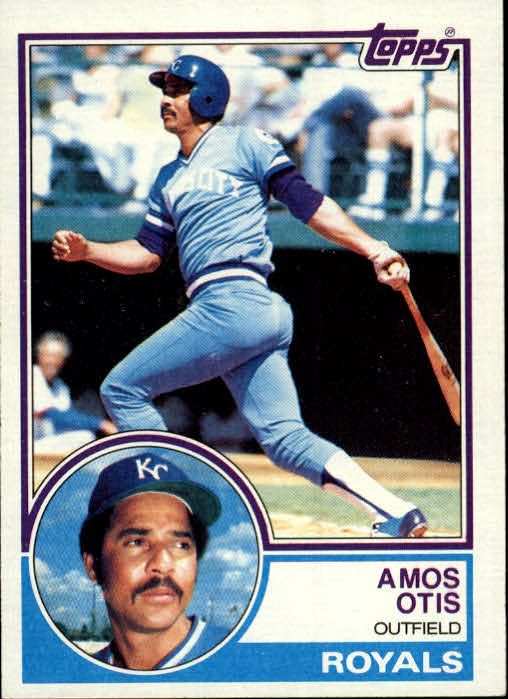 1983 Topps #75 Amos Otis