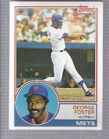 1983 Topps #80 George Foster