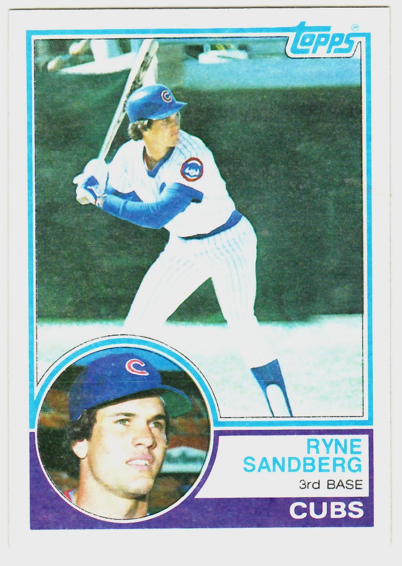 1983 Topps #83 Ryne Sandberg RC