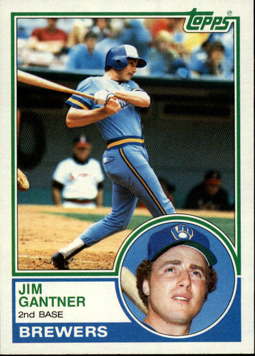1983 Topps #88 Jim Gantner