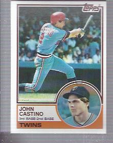 1983 Topps #93 John Castino