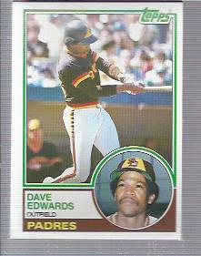 1983 Topps #94 Dave Edwards