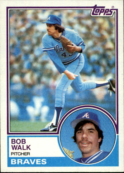 1983 Topps #104 Bob Walk