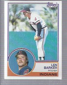 1983 Topps #120 Len Barker