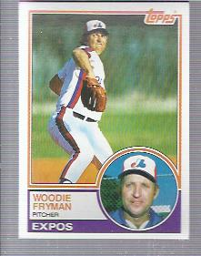 1983 Topps #137 Woodie Fryman