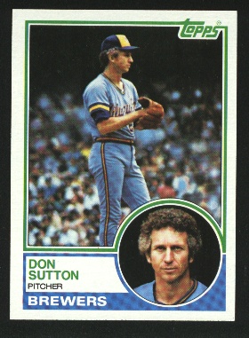 1983 Topps #145 Don Sutton