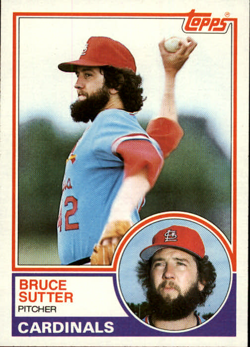 1983 Topps #150 Bruce Sutter