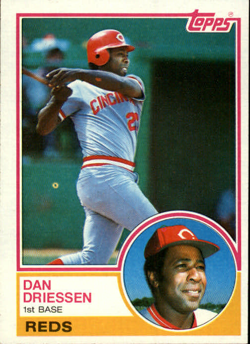 1983 Topps #165 Dan Driessen