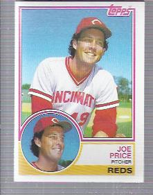 1983 Topps #191 Joe Price