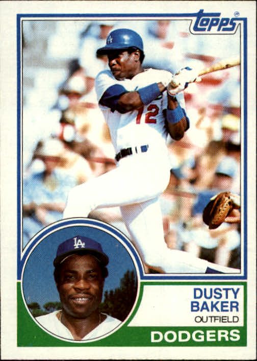 1983 Topps #220 Dusty Baker