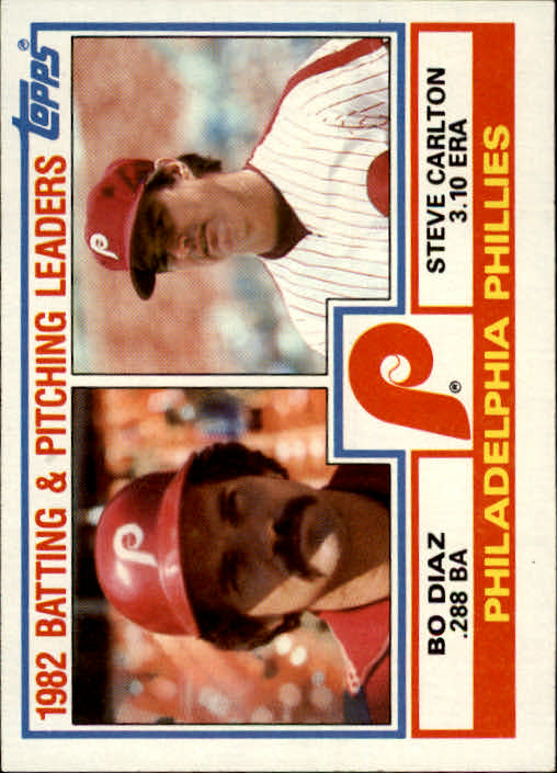 1983 Topps #229 Phillies TL/S.Carlton