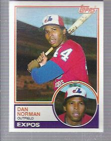 1983 Topps #237 Dan Norman