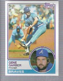 1983 Topps #255 Gene Garber