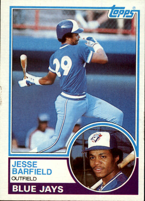 1983 Topps #257 Jesse Barfield