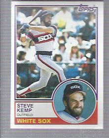 1983 Topps #260 Steve Kemp