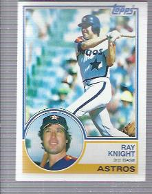 1983 Topps #275 Ray Knight