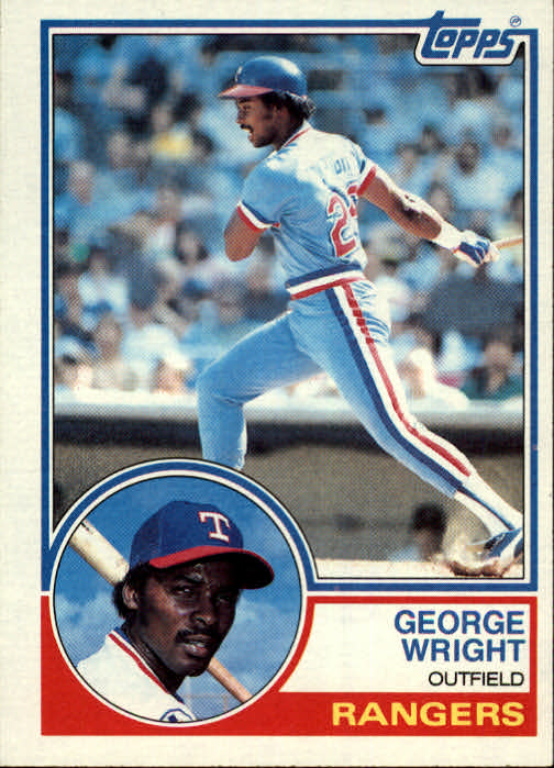 1983 Topps #299 George Wright RC