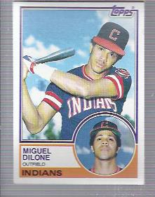1983 Topps #303 Miguel Dilone