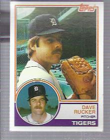 1983 Topps #304 Dave Rucker