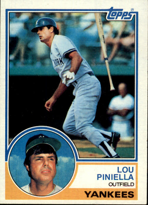 1983 Topps #307 Lou Piniella