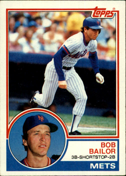 1983 Topps #343 Bob Bailor