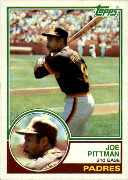1983 Topps #346 Joe Pittman