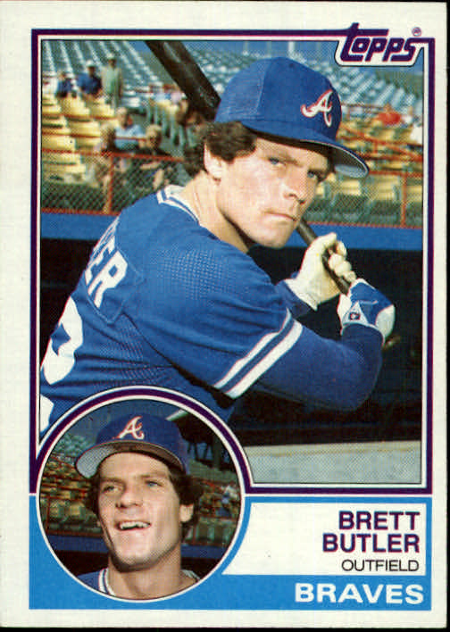 1983 Topps #364 Brett Butler