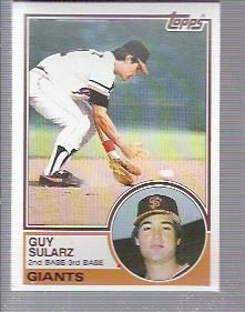 1983 Topps #379 Guy Sularz