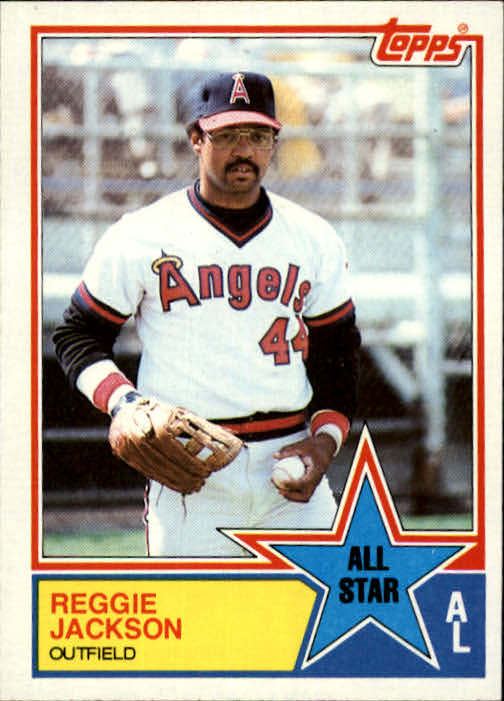 1983 Topps #390 Reggie Jackson AS