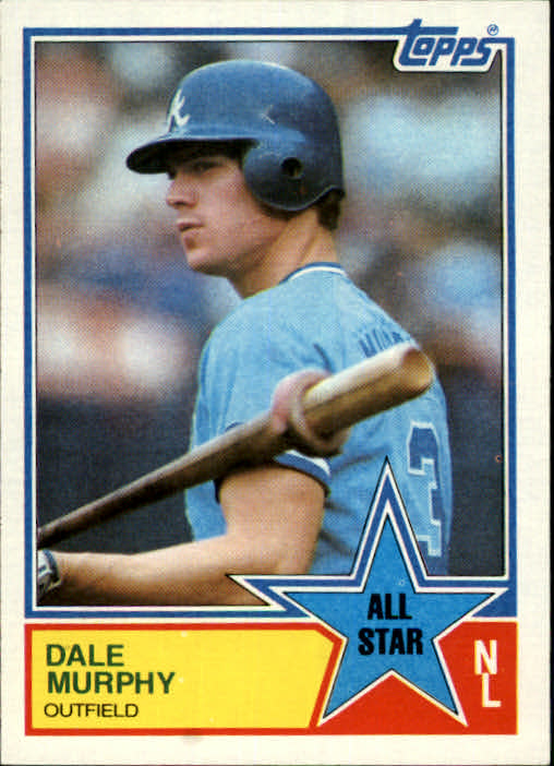 1983 Topps #401 Dale Murphy AS