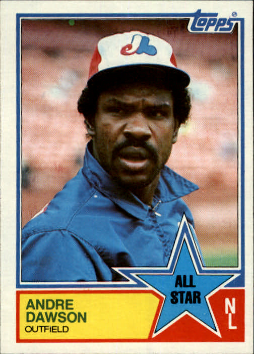 1983 Topps #402 Andre Dawson AS