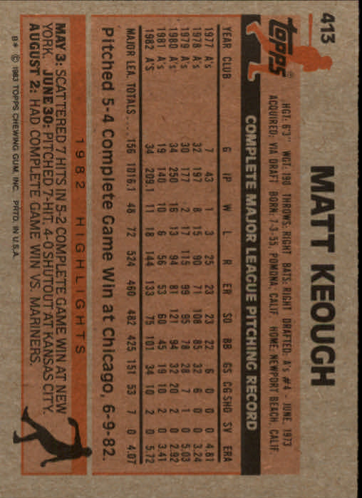 A6485- 1983 Topps Baseball Cards 401-600 +Rookies -You Pick- 15+ FREE US SHIP - Picture 11 of 331