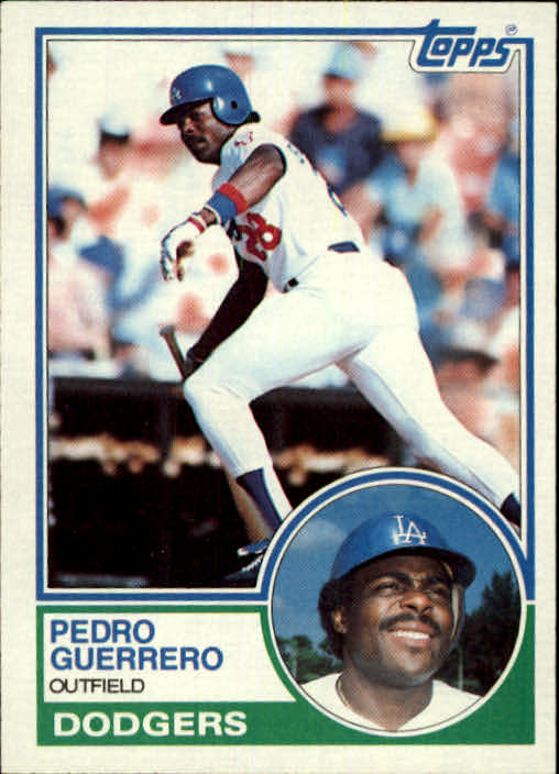 1983 Topps #425 Pedro Guerrero