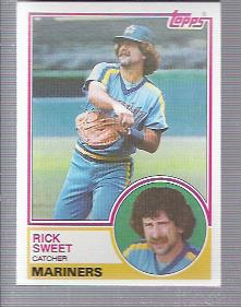 1983 Topps #437 Rick Sweet