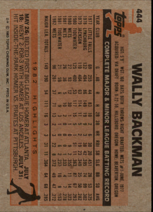 A6485- 1983 Topps Baseball Cards 401-600 +Rookies -You Pick- 15+ FREE US SHIP - Picture 63 of 331