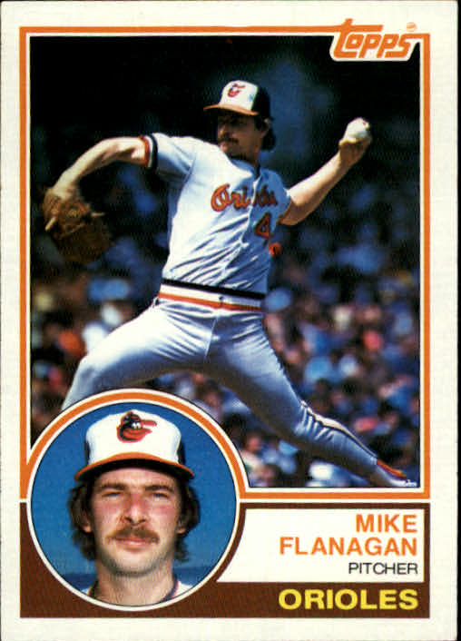1983 Topps #445 Mike Flanagan