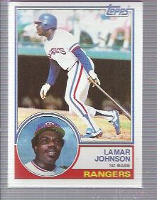 1983 Topps #453 Lamar Johnson