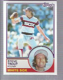 1983 Topps #461 Steve Trout