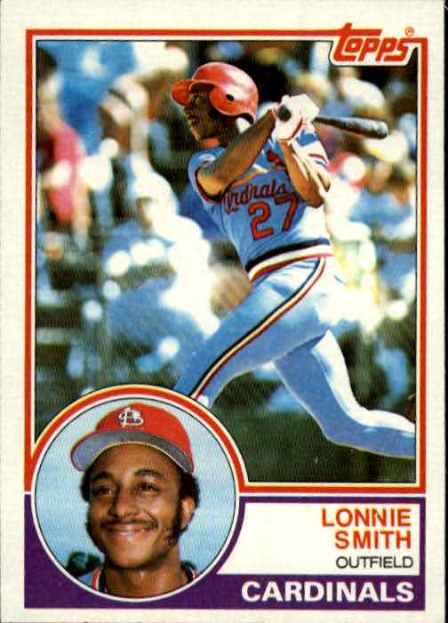 1983 Topps #465 Lonnie Smith