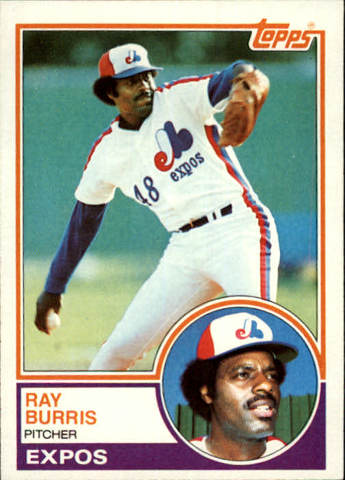 1983 Topps #474 Ray Burris