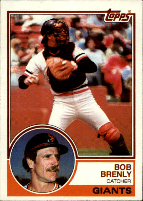1983 Topps #494 Bob Brenly