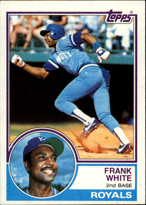 1983 Topps #525 Frank White